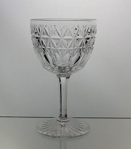 Stuart cut crystal glasses - cut,