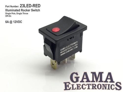 Mini amp single pole - single, off-on