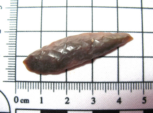 Palaeolithic monofacial flint