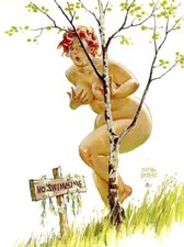 Vintage Hilda Plus Size Girl