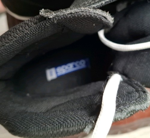 Sparco black race boots - black,