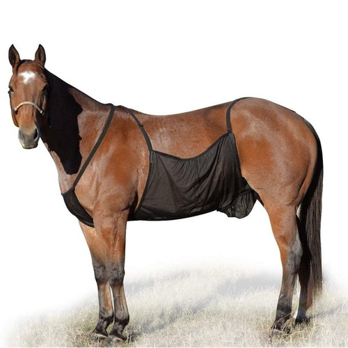 Horse fly rug with belly - with,