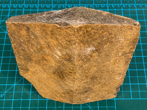 Vintage triangular brown stone - vintage,