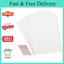 5 Pcs 7 Count Plastic Mesh