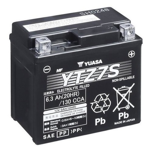 Yuasa ytz7s 12v high - ytz7s,