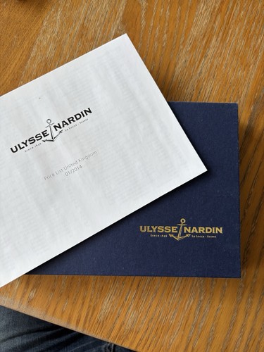 Ulysse nardin watch - ulysse, catalogue