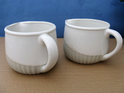 Ceramic beige plant - ceramic, pots