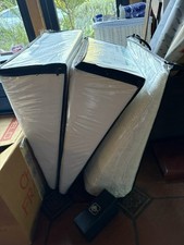 3 New Bed Sleeping Pillow Wedges. In Their Plastic Covers.