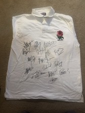 England Signed 2003 Rugby