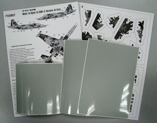 Foxbot decals fm48001 48 - decals, 1:48