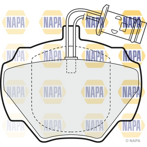 Brake pads set for land - for, rover
