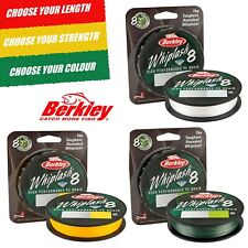 Berkley Whiplash Carrier 8 Fishing Line 150m / 300m Spools PE Braid Braided