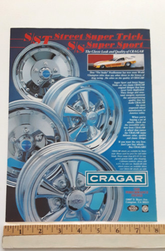 Cragar mag wheels original - cragar,