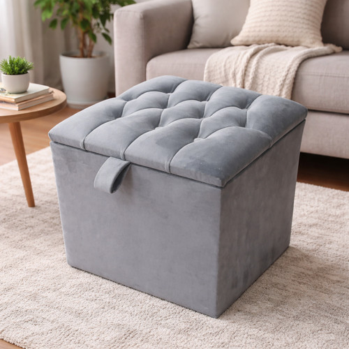 Ottoman storage box square - storage,