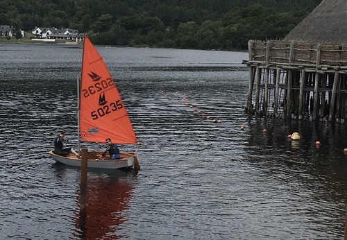 Mirror dinghy sailing boat - dinghy,
