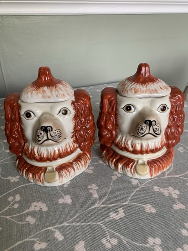 Rare pair antique tobacco - rare,
