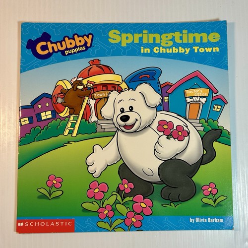 Chubby puppies springtime - chubby, in