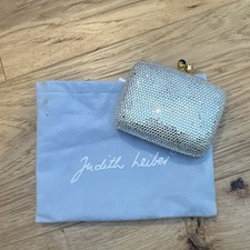 Judith Leiber Silver Crystal
