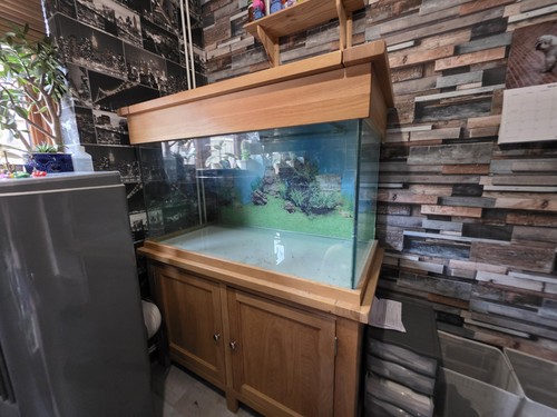 Aqua oak 350 litre fish - oak,