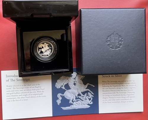 2025 silver proof sovereign - uk,