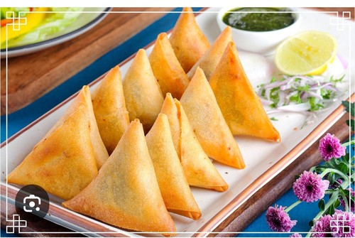 Meat and chicken doner - and, samosa