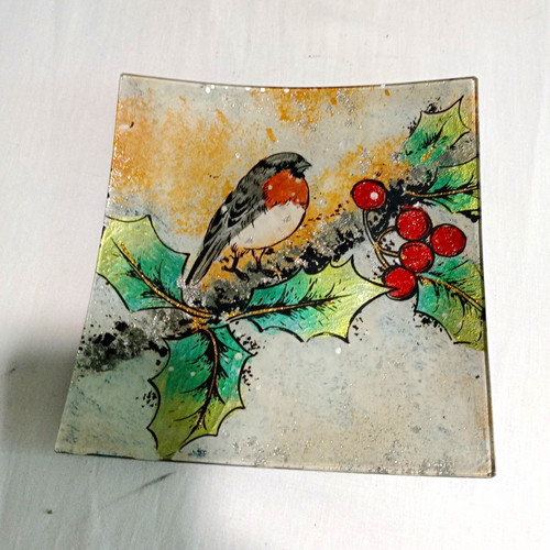 Square glass decorative - square,