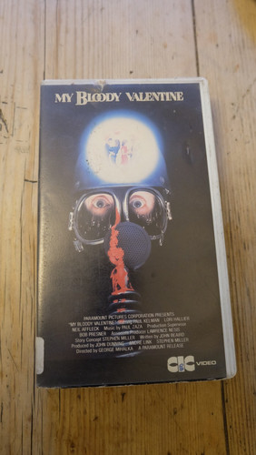 Bloody valentine vhs video - my,