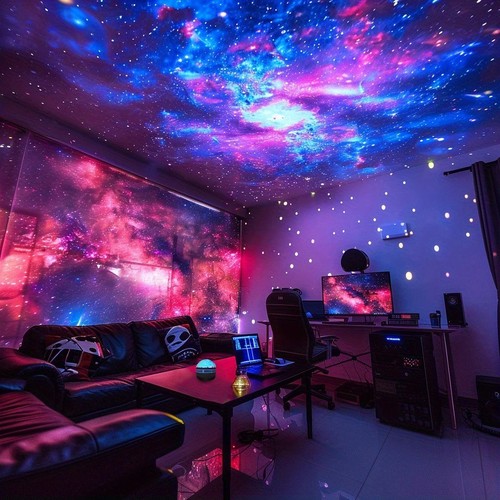 Northern lights galaxy - lights,