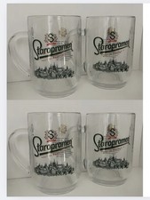 4 Staropramen Beer larger Pint