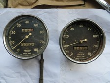 Vintage Jaeger 80 mph Speedometers