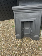 Art Deco Original Cast Iron Fireplace Surround Beautiful Perfect Condition