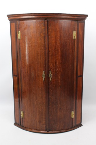 Georgian oak bow - georgian, front
