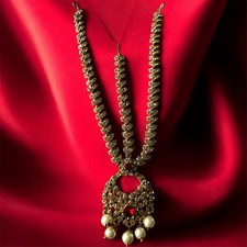 GOLD 'SUKHY' MATHA PATTI HEADPIECE