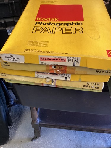 Kodak pohotographic paper - kodak,