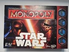 Star Wars Monopoly, 2015 Hasbro, Disney, Complete, Very Good Condition