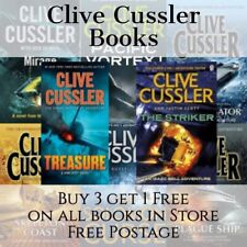 Clive Cussler Books - Build your own Paperback Bundle Lot - Buy 3 get 1 Free