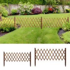 Expandable Wooden Picket Fence