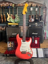 Fender Custom Shop Postmodern Stratocaster Faded Fiesta Red Journeyman 2018