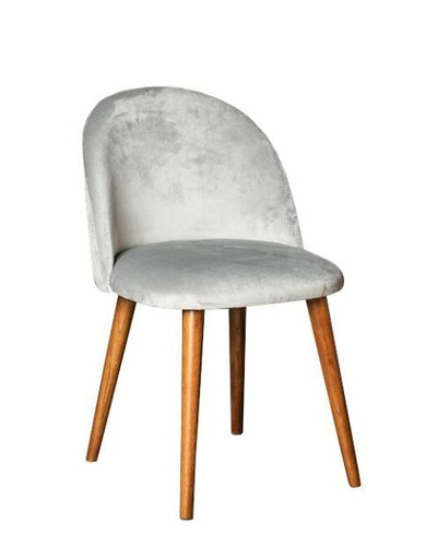 French grey zena velvet - velvet, chair