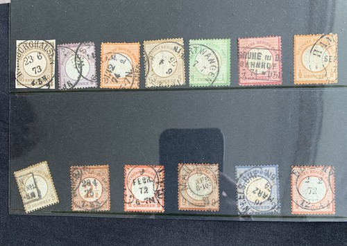Germany empire stamps - germany,