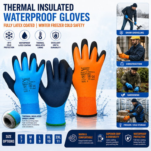 Thermal insulated gloves - thermal,