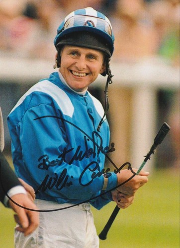 Willie carson hand signed 7x5 - signed,