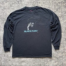 Golf Wang Black Fury Graphic Long Sleeve T-shirt- MEDIUM