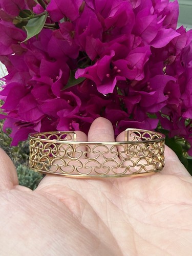 Vtg krementz cuff bracelet - vtg,