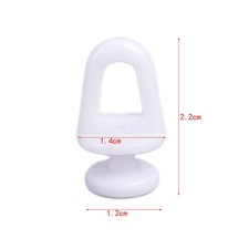 60Pcs Plastic Rail Curtain