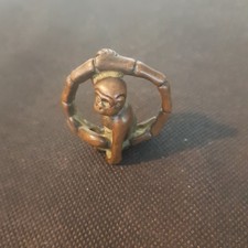 Collect Retro Zodiac Bronze Monkey Ornaments Figurines