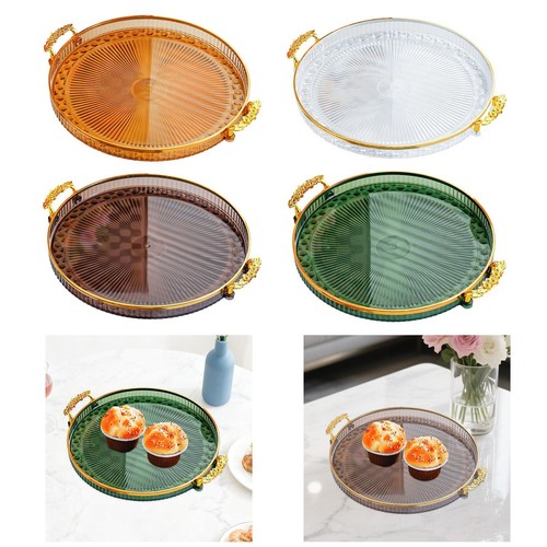 Round serving tray cake - round,
