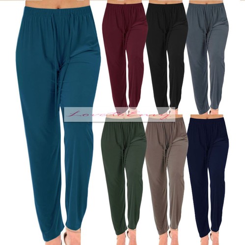 Ladies straight leg trousers - ladies,
