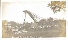 C1920 GALASHIELS RAILWAY SMASH