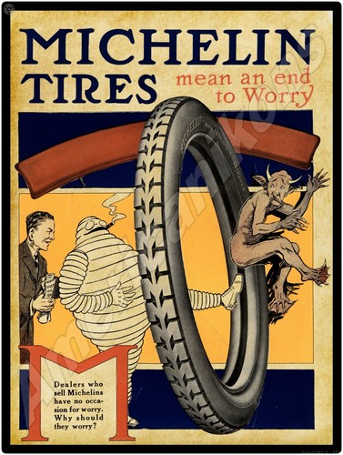 1917 michelin tires - 1917, metal
